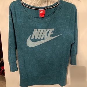 Nike off-the-shoulder top